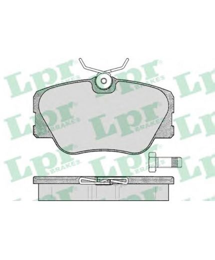 LPR Колодки дисковые