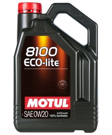 Моторное масло MOTUL 8100 ECO-LITE 0W-20 4л