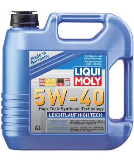 Моторное масло LIQUI MOLY Leichtlauf High Tech 5W-40 4л
