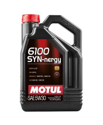 Моторное масло MOTUL 6100 SYN-NERGY 5W-30 4л