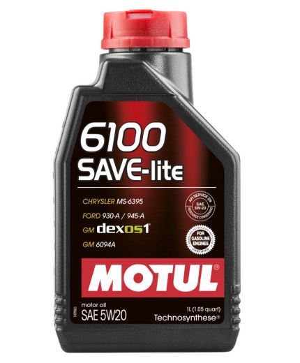 Моторное масло MOTUL 6100 SAVE-LITE 5W-20 1л