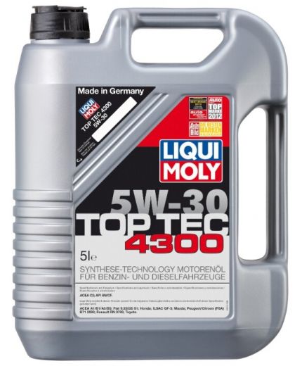 Моторное масло LIQUI MOLY Top Tec 4300 5W-30 5л (заменен на 3741)