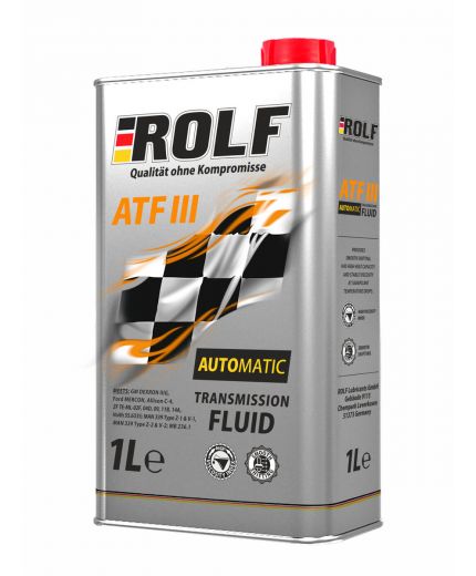 Трансмиссионное масло ROLF ATF III 1л