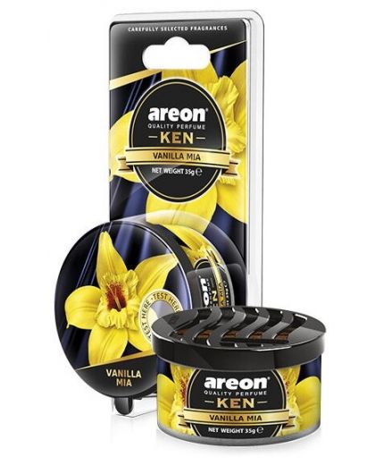 AREON Ароматизатор воздуха Areon Ken Blister Vanilla Mia