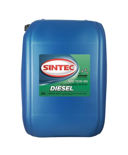Моторное масло SINTEC Diesel CF-4 SAE 10W-40 API CF-4/CF/SJ 30л