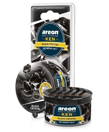 AREON Ароматизатор воздуха Areon Ken Blister Black Crystal