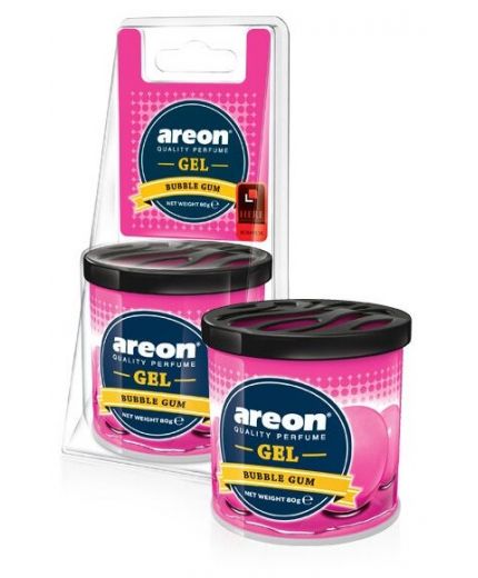 AREON Ароматизатор воздуха Gel Can Blister Bubble Gum
