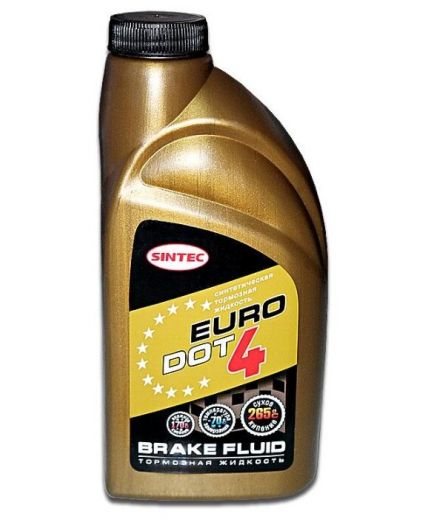SINTEC Тормозная жидкость EURO DOT 4 455г