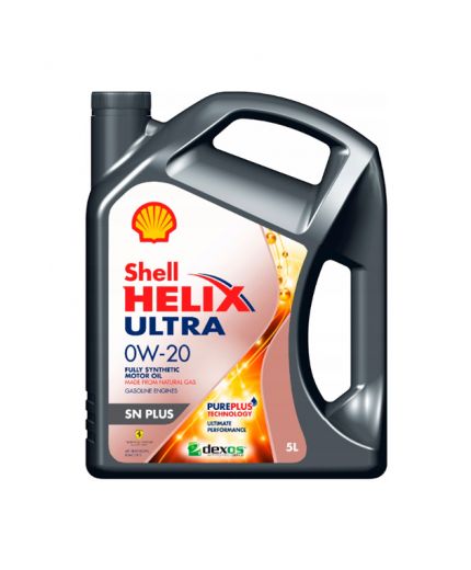 Моторное масло SHELL Helix Ultra SN PLUS 0W-20 5л