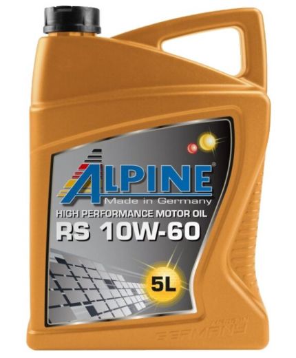 Моторное масло ALPINE RS 10W-60 5л