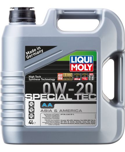 Моторное масло LIQUI MOLY Special Tec AA 0W-20 5л+1л