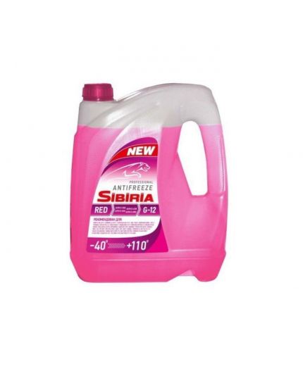 Антифриз SIBIRIA G12 10кг 9л