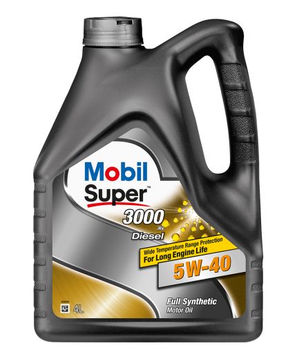 Моторное масло MOBIL Super 3000 X1 Diesel 5W-40 4л