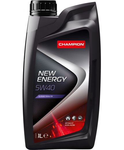 Моторное масло CHAMPION New Energy 5W-40 1л