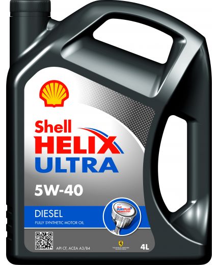 Моторное масло SHELL Helix Diesel Ultra 5W-40 4л