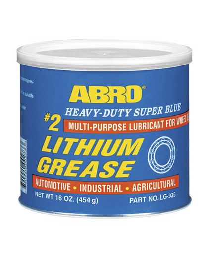 Смазка ABRO Смазка литиевая СИНЯЯ (для подшипников) Lithium greasa 454г