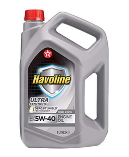 Моторное масло TEXACO Havoline Ultra 5W-40 4л
