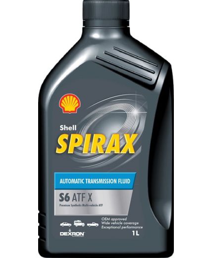 Трансмиссионное масло SHELL Spirax S6 ATF-X 1л