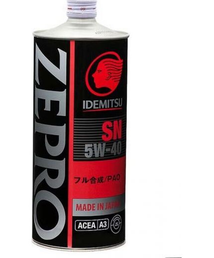Моторное масло IDEMITSU ZEPRO RACING SN 5W-40 1л