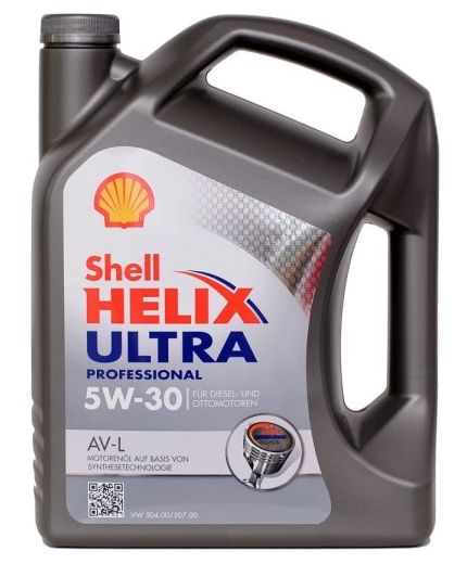 Моторное масло SHELL Helix Ultra Professional AV-L 5W-30 4л