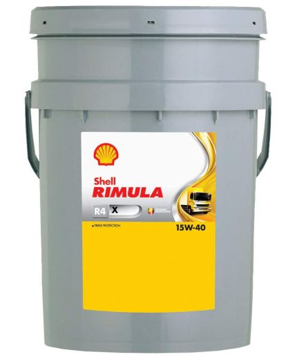 SHELL Rimula R4 X 15W-40 20л