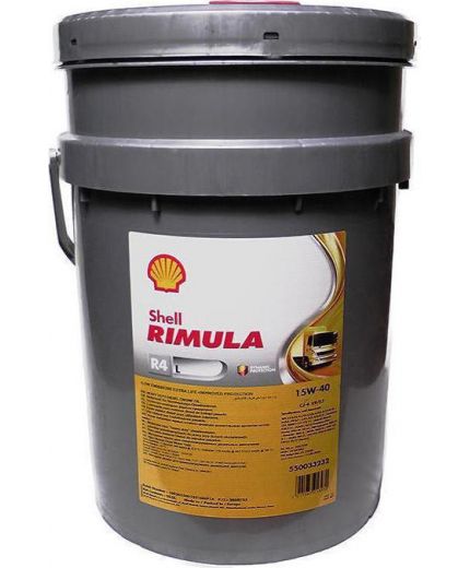 SHELL Rimula R4 L 15W-40 20л