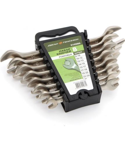 Дело техники Набор ключей рожковые 8 пр.