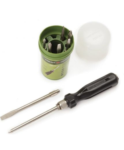 Дело техники Отвертка цанговая с вставками 8 шт. 110 мм Шлиц 6,5,3 мм