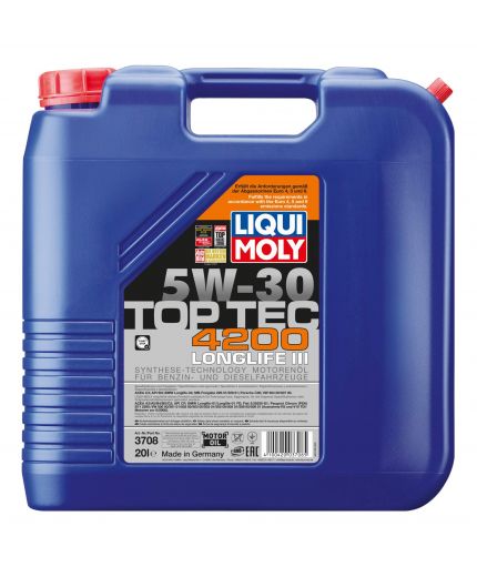 Моторное масло LIQUI MOLY Top Tec 4200 5W-30 20л