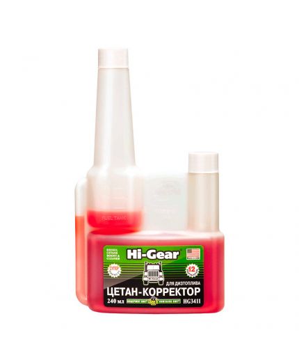 HI-GEAR Цетан-корректор для дизельного топлива с SMT² 240мл Фото 2