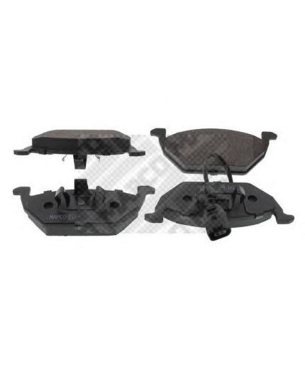 MAPCO Колодки дисковые 4 шт