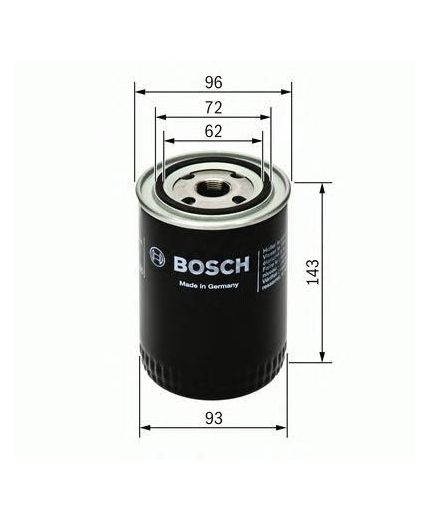 BOSCH Фильтр масляный двс