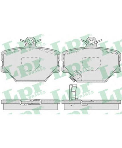 LPR Колодки дисковые