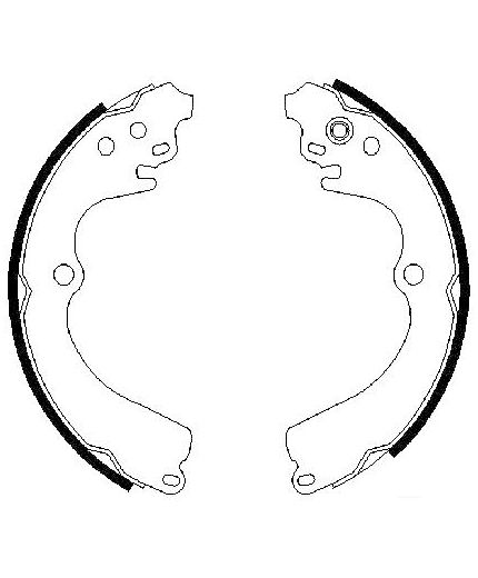 BOSCH Колодки дисковые