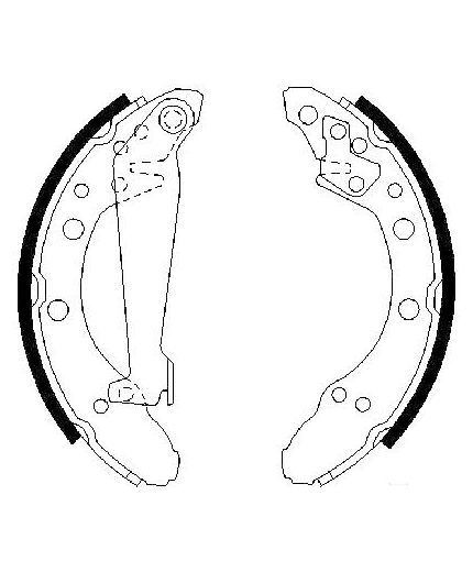 BOSCH Колодки дисковые