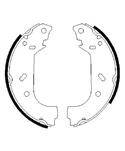 BOSCH Колодки дисковые