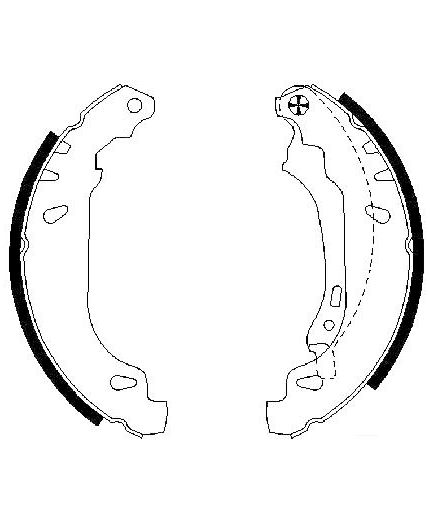 BOSCH Колодки дисковые