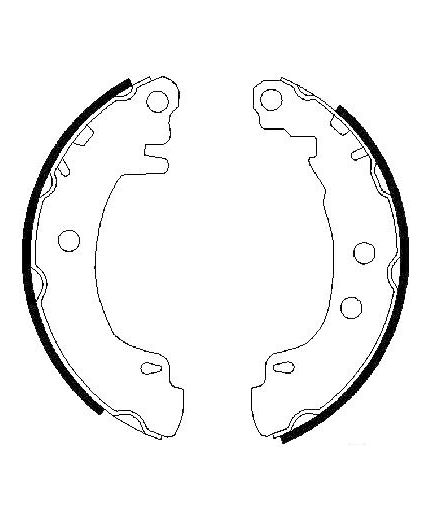 BOSCH Колодки дисковые