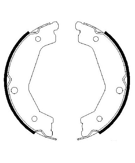 BOSCH Колодки дисковые