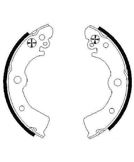 BOSCH Колодки дисковые