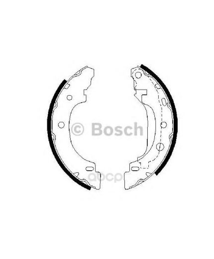 BOSCH Колодки дисковые