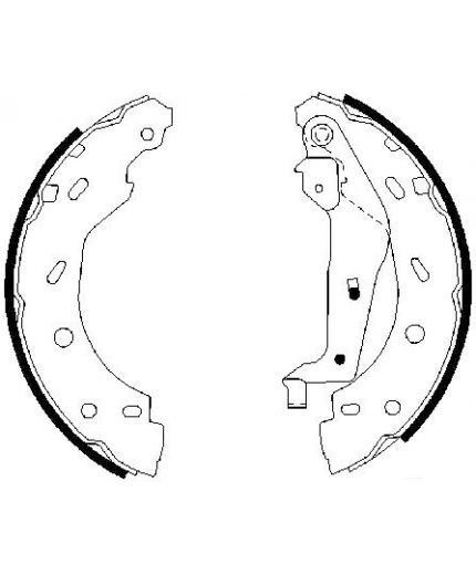 BOSCH Колодки дисковые