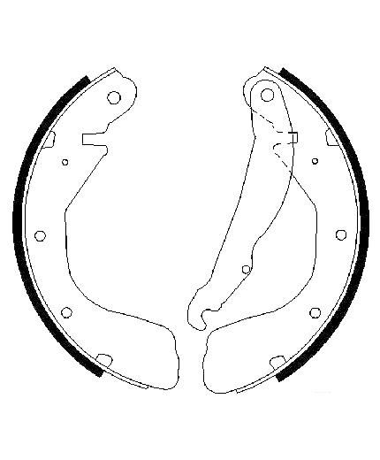 BOSCH Колодки дисковые