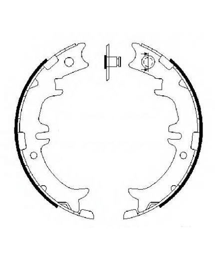 BOSCH Колодки дисковые