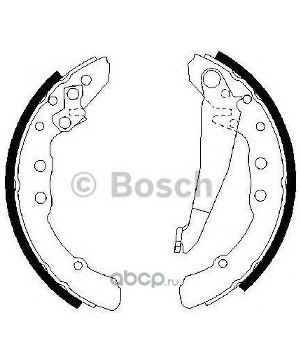 BOSCH Колодки дисковые
