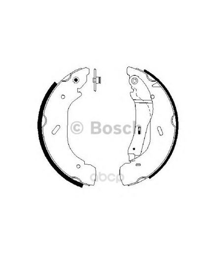 BOSCH Колодки дисковые