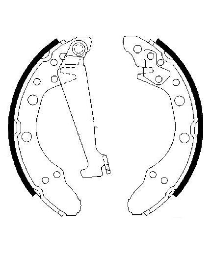 BOSCH Колодки дисковые