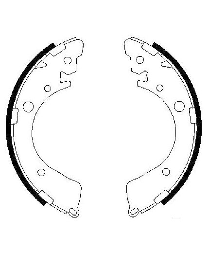 BOSCH Колодки дисковые