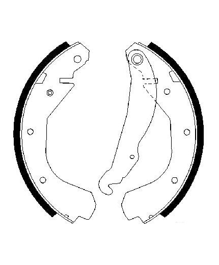 BOSCH Колодки дисковые