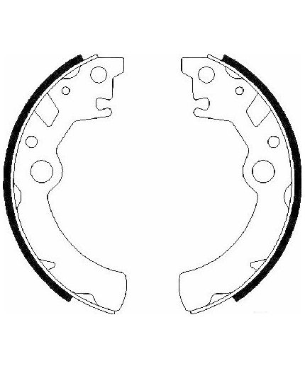 BOSCH Колодки дисковые